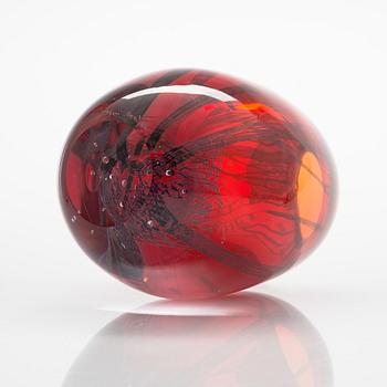 Sini Majuri, glasskulptur, "Male guests", signerad  Sini Majuri 2021, Glass Studio Mafka&Alakoski Riihimäki.