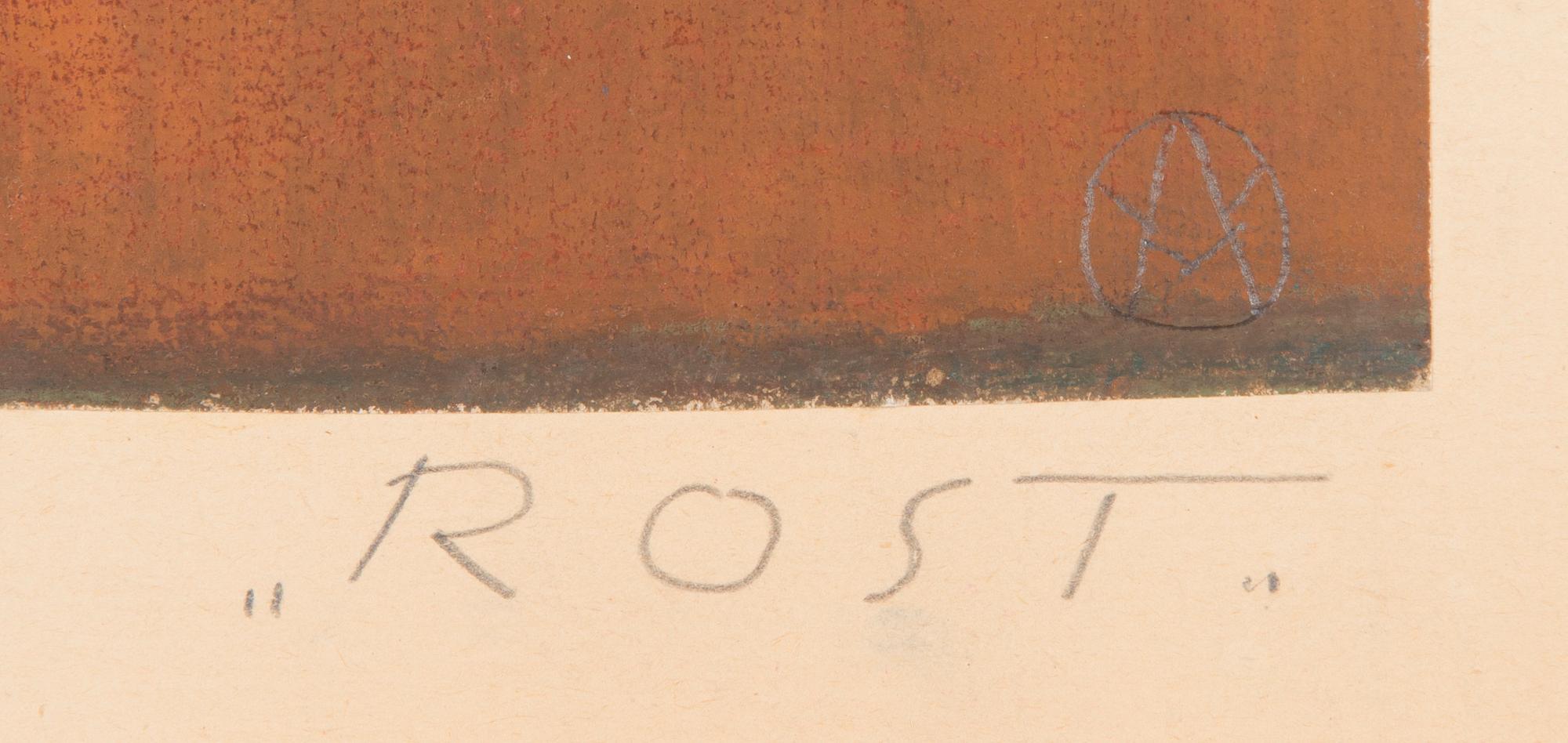 Margareta Ahlstedt-Willandt, "Rost". (Ruostetta).