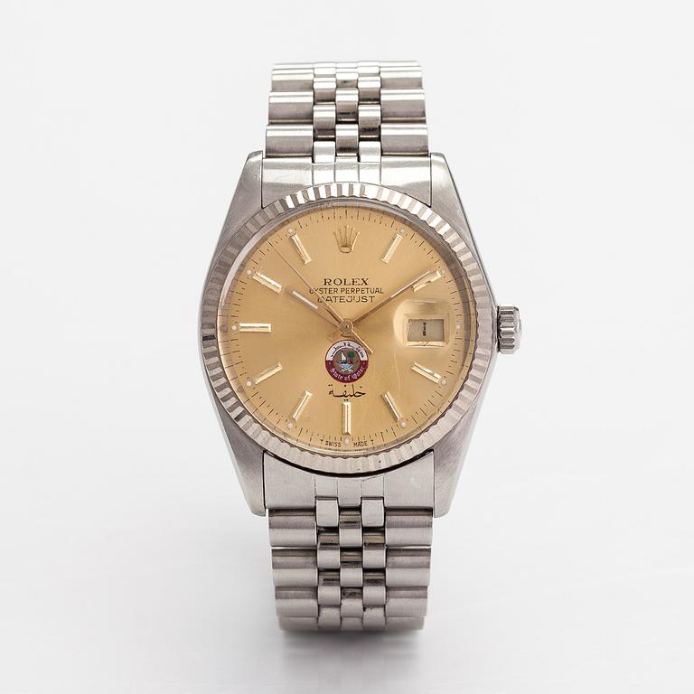 Rolex, Oyster Perpetual Datejust, rannekello, 36 mm.