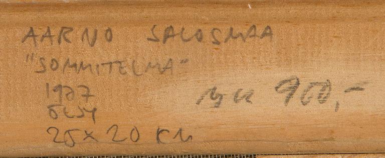 Aarno Salosmaa, "Sommitelma".