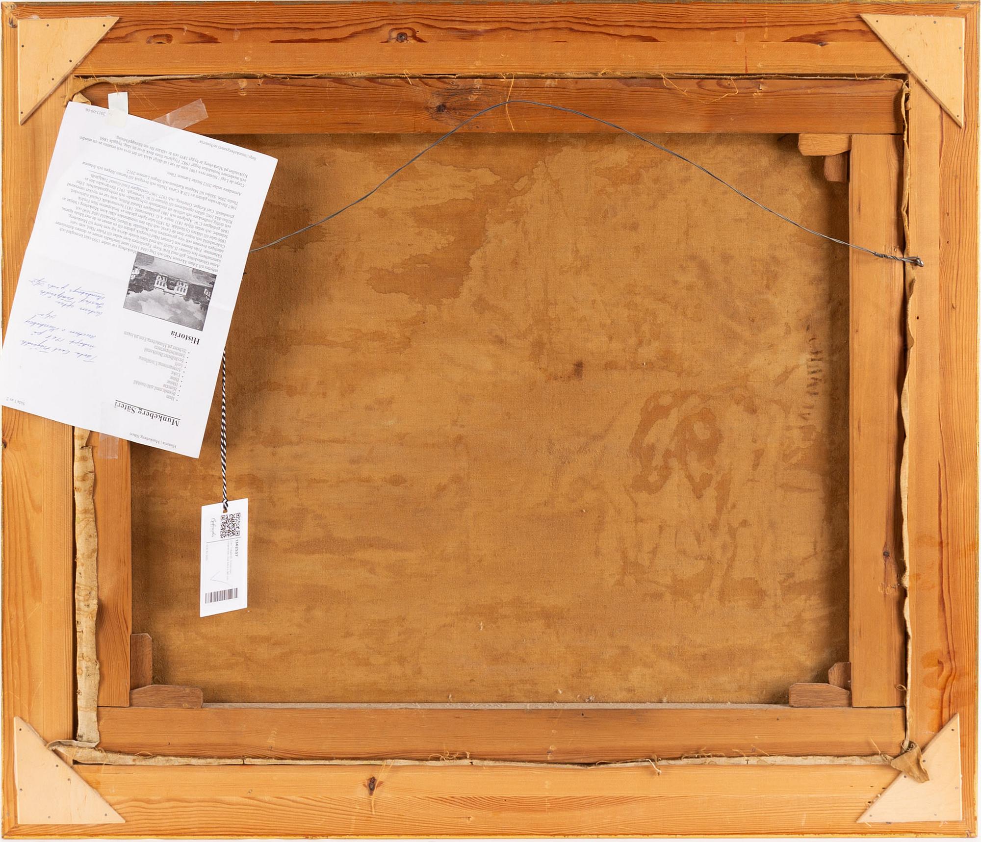 Carl Trägårdh, attributed to, unsigned. Canvas 64.5 x 80 cm.