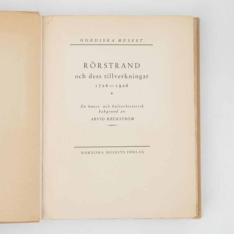Böcker om svensk keramik. 19 st..