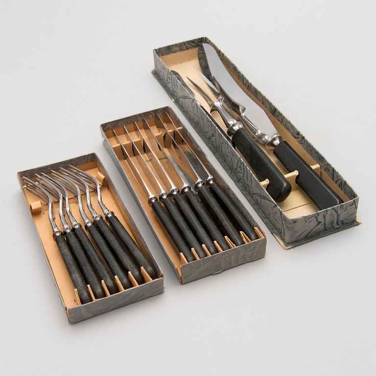 BESTICK, 15 delar, Fiskars, Finland 1920-30-tal.