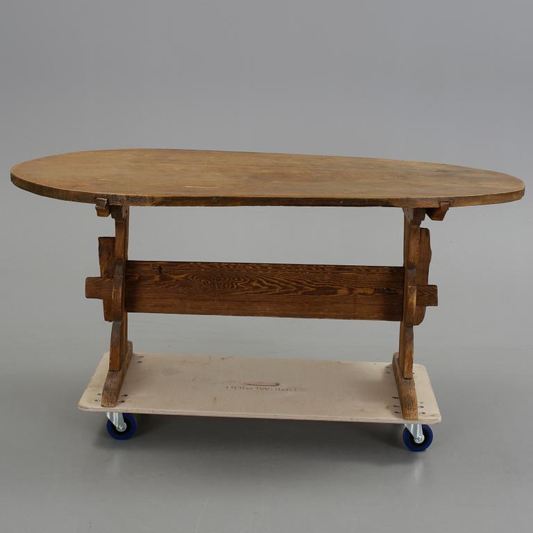 BOCKBORD, allmoge, 1800-talets mitt.