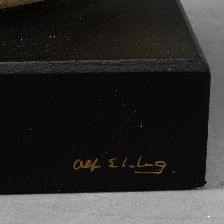 ALF EKBERG, skulptur, stengods, signerad.