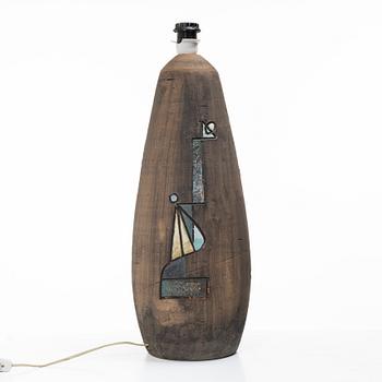 Marian Zawadzki, golvlampa, Tilgmans Keramik, 1956.