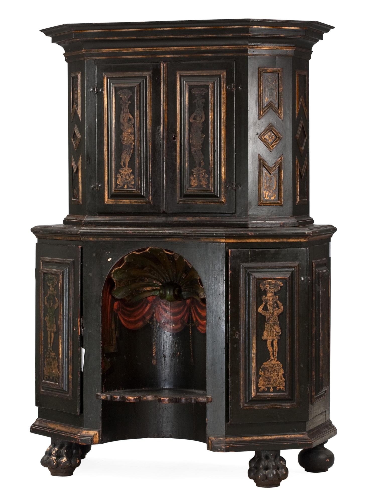 A 18th cent cupboard.