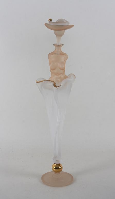 SKULPTUR, glas. Design Tamaian, Ion Art. Transsylvanien, sign.