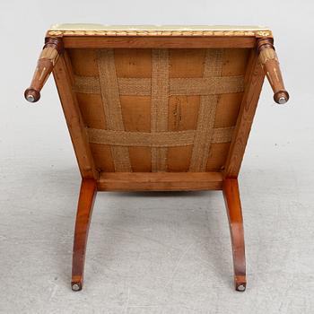 A pair of chairs, first half of the 20th century. Empire style.