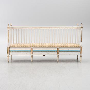 Sofa, late Gustavian, circa 1800.