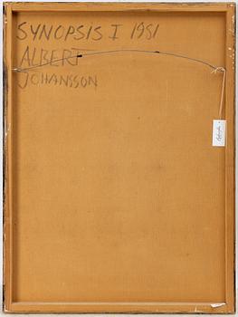 Albert Johansson, "Synopsis I".