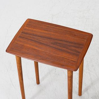 Nesting tables, 3 pieces, 1950s.