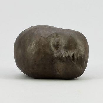 CHARLOTTE GYLLENHAMMAR, skulptur, brons, "B-head".