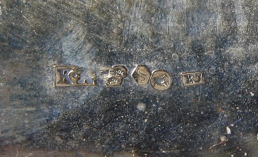 PARTI SILVER, 10 delar, bl a England och Finland, 1800/1900-tal.