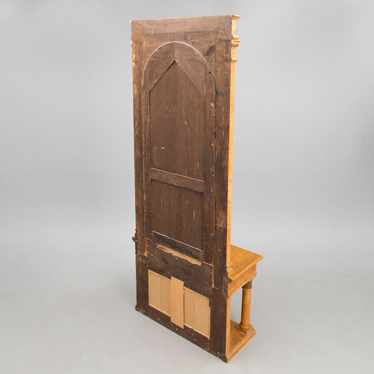 SPEGEL OCH KONSOLBORD FRÅN NIKOLAI PALATSET, ST:PETERSBURG, ca 1900,