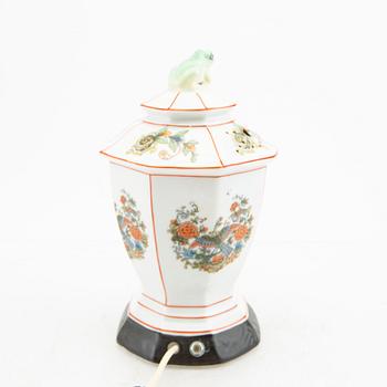 A Rosenthal porcelain perfume lamp first half of the 20th century.