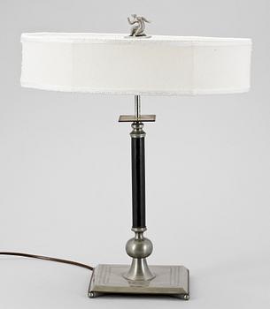 BORDSLAMPA, Nils Fougstedt, Svensk Tenn, 1930.