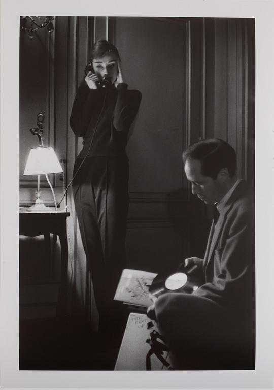 Per-Olow Anderson, "Audrey Hepburn and Mel Ferrer in Hotel Raphael, 1956".