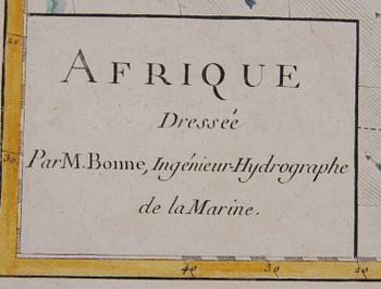 KARTA, "Afrique", M Bonne 1790.