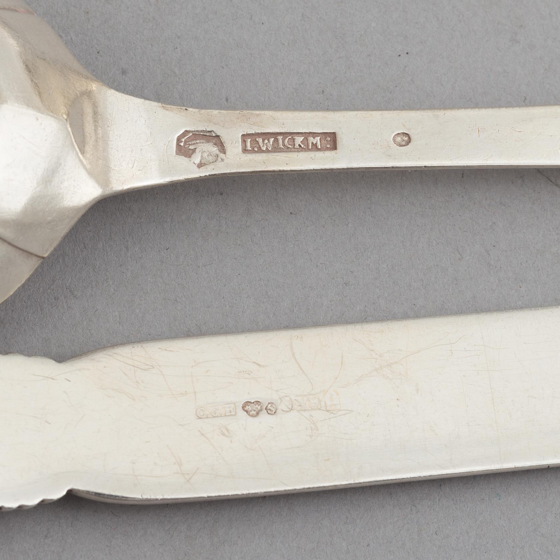 Cutlery, 27 pieces, silver, 18th-19th Century, mostly Sweden.