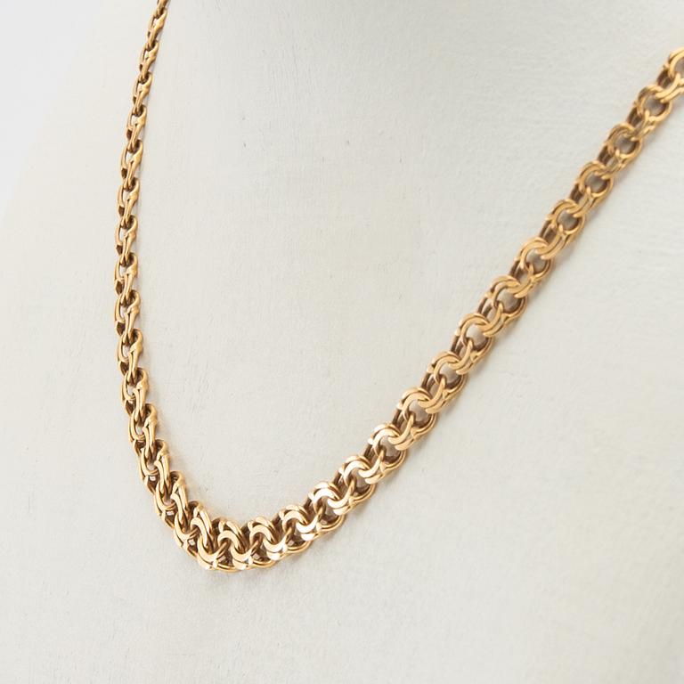 Collier, 18k guld.