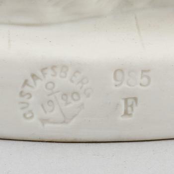 FIGURIN, parian, Gustafsberg, 1920.