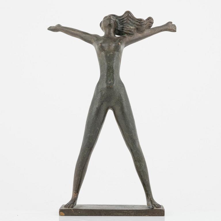 Stig Blomberg, a bronze sculpture, signed.