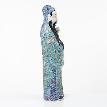Skulptur, porslin. Kina, 1900-talets andra hälft.