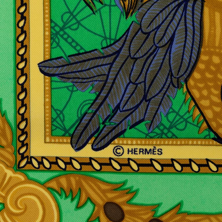 Hermès, scarf, "Les Bissone de Venise".