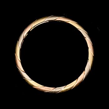 RING, 18k guld, Gustaf Dahlgren & Co, Malmö 1985. Vikt ca 2 gram.
