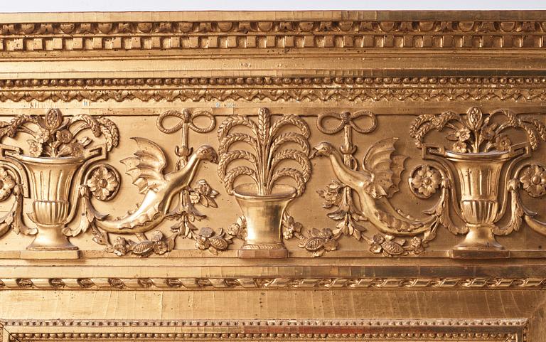 Spegel, Stockholmsarbete 1700-talets senare del, Sengustaviansk.