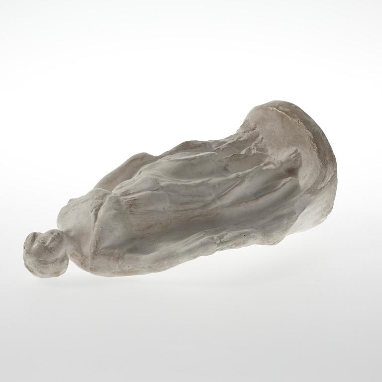 VILLE VALLGREN, skulptur, gips, signerad.