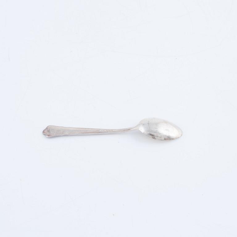 A set of 24 Swedish silver spoons, model 'Ingrid', mark of GAB, including Stockholm 1961.