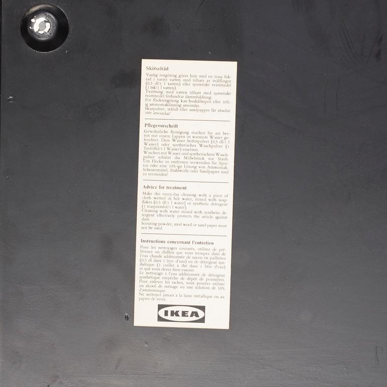 A 1970s plastic mirror by IKEA.