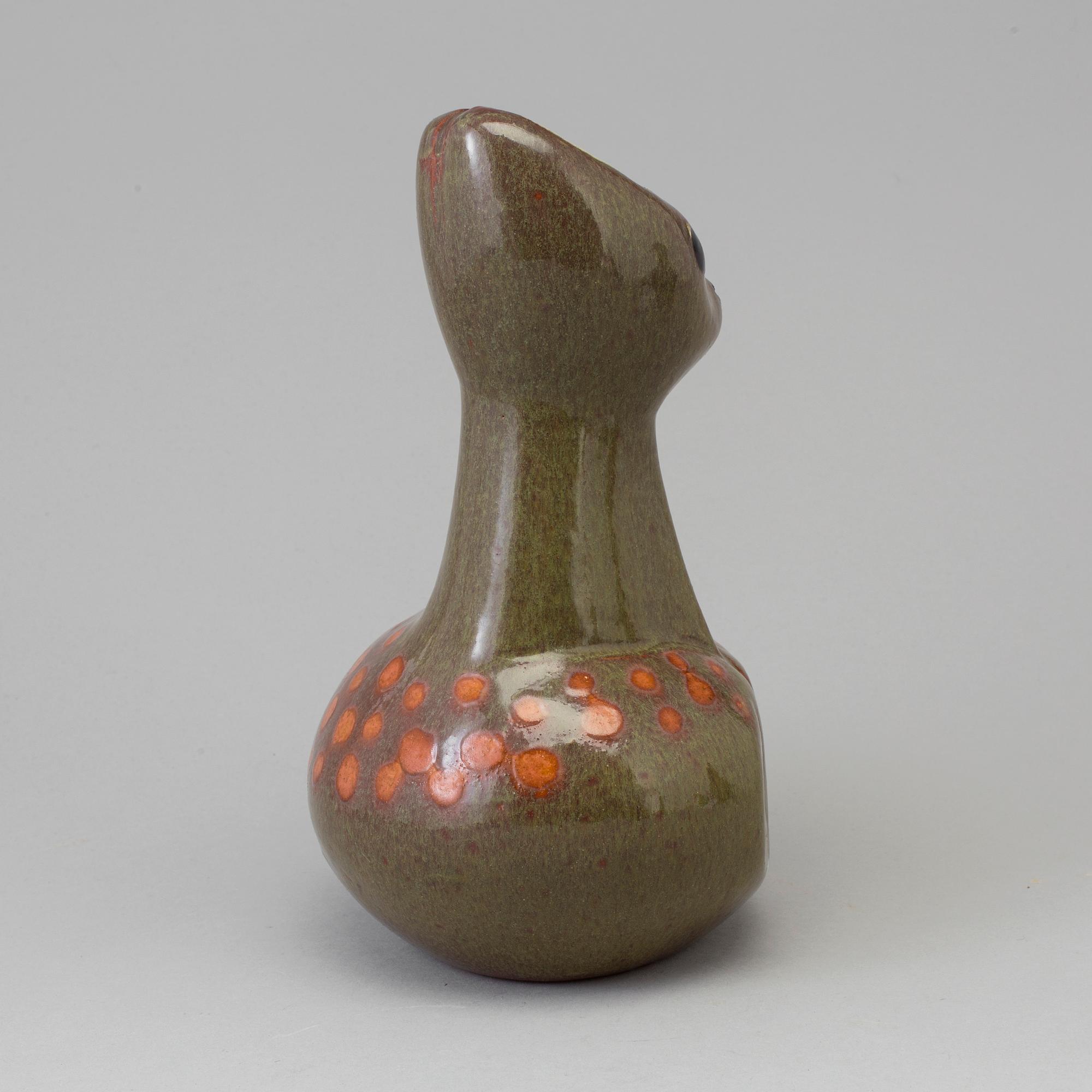 THOMAS HELLSTRÖM, a figure, ceramics, Nittsjö.