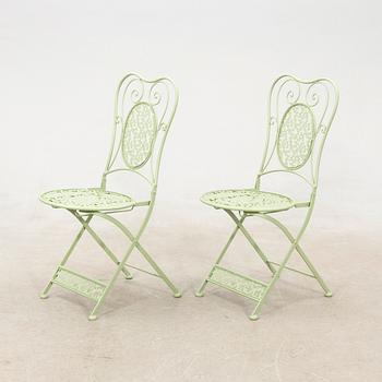 Garden set, 3 pieces, late 20th century.