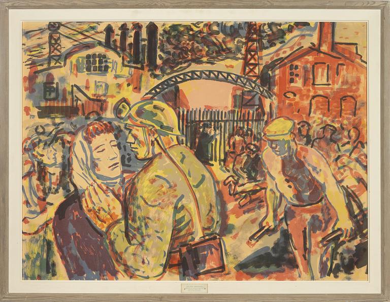 Albin Amelin, "Gruvkatastrofen".