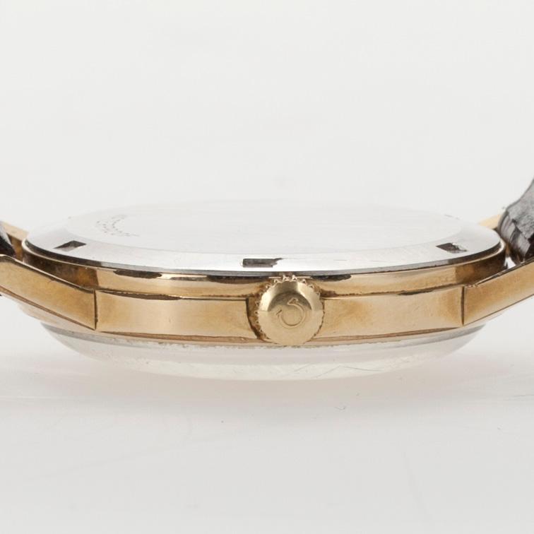 ARMBANDSUR, herr, Omega 1950-60-tal, delvis förgylld.
