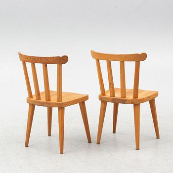 Nordiska Kompaniet, stolar, ett par, "Ekerö", 1940-tal.