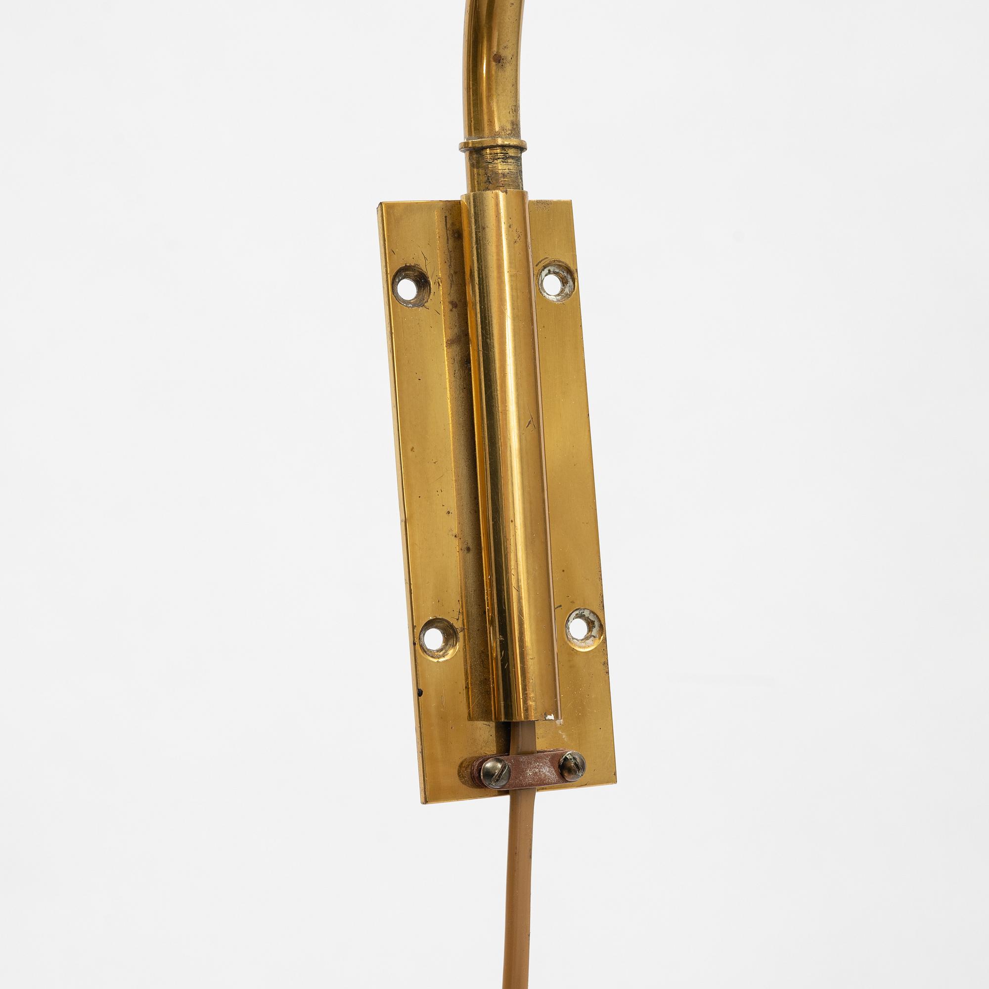 Vägglampa, 1900.talets andra hälft.