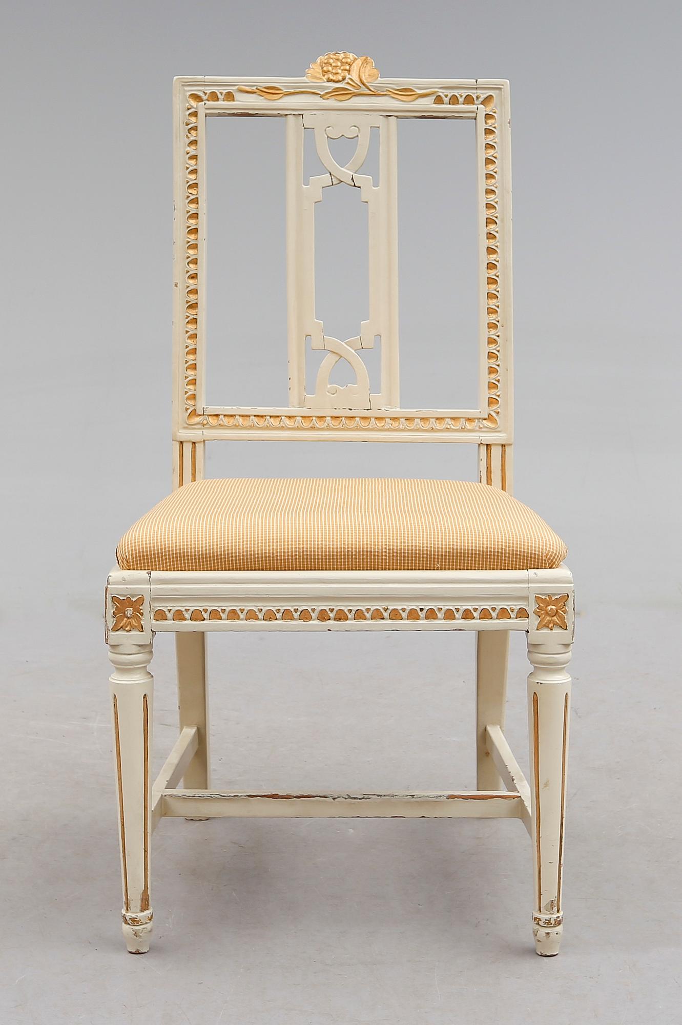 STOL, sengustaviansk, Lindome, omkring år 1800.