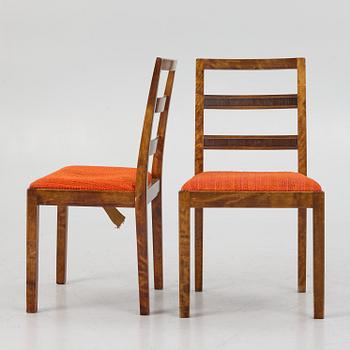 Stolar, ett par, "Bengt", Nils Öfverman, Nordiska Kompaniet, 1920-tal.