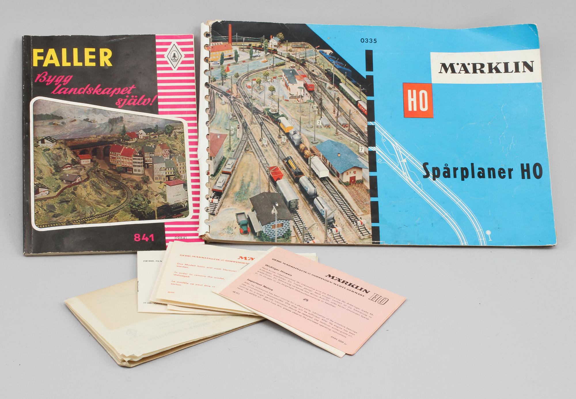 PARTI LEKSAKER, Märklin, 1900-tal.