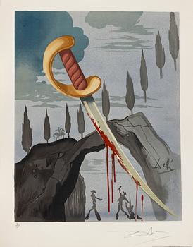 Salvador Dalí, "Whoever Takes Carmen Away Must Pay with His Life" from "Carmen".