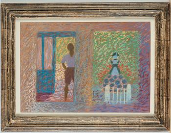 Stellan Mörner, I dörröppningen.