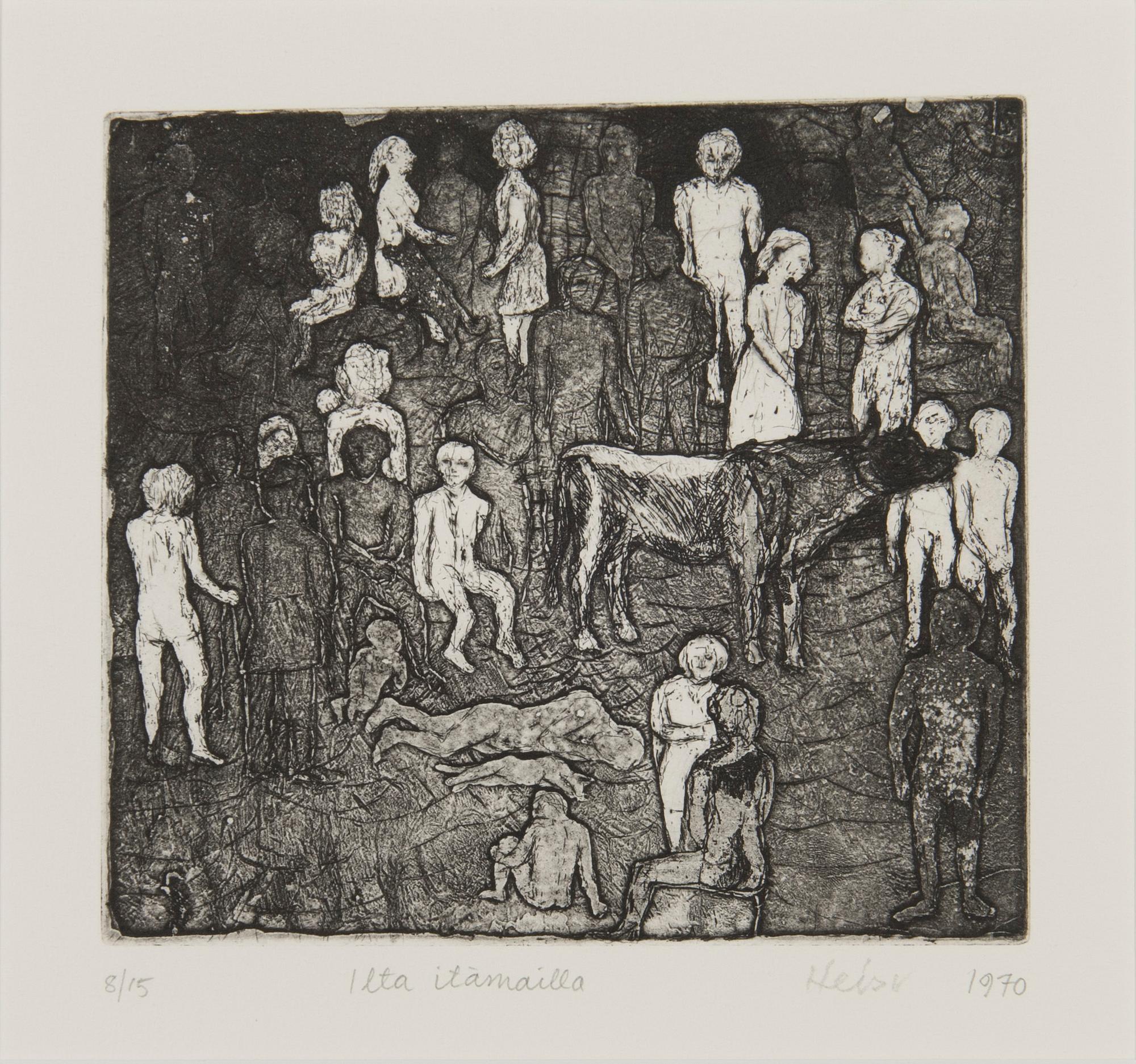 Outi Heiskanen, "Ilta itämailla" (Evening in the Orient).