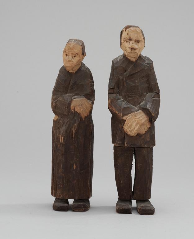 Axel Petersson Döderhultarn, Couple from the wedding group.