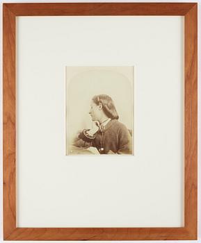 Oscar G. Rejlander, photograph signed on verso.