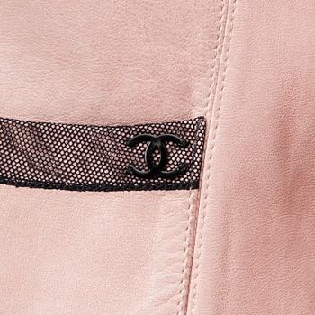 LÄDERJACKA, Chanel.