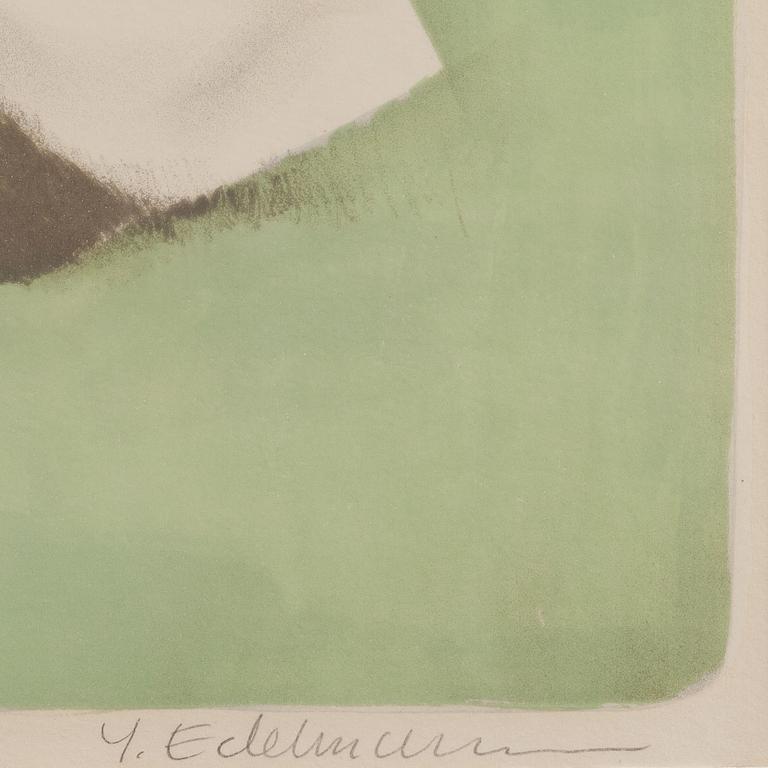 YRJÖ EDELMANN, färglitografi, signerad och numrerad 38/150.